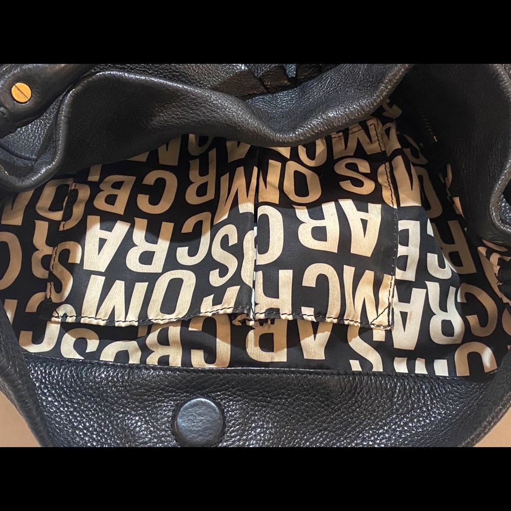 Marc by Marc Jacobs Large Black Leather Bag - Picture 11 of 12